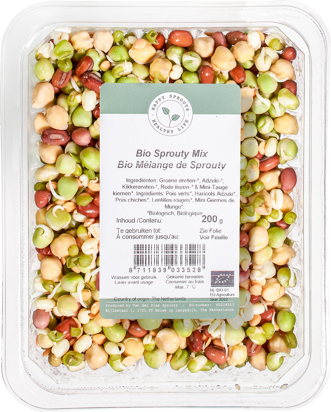 ONBEKEND \ MERKLOOS KIEM SPROUTY 200 GRAM