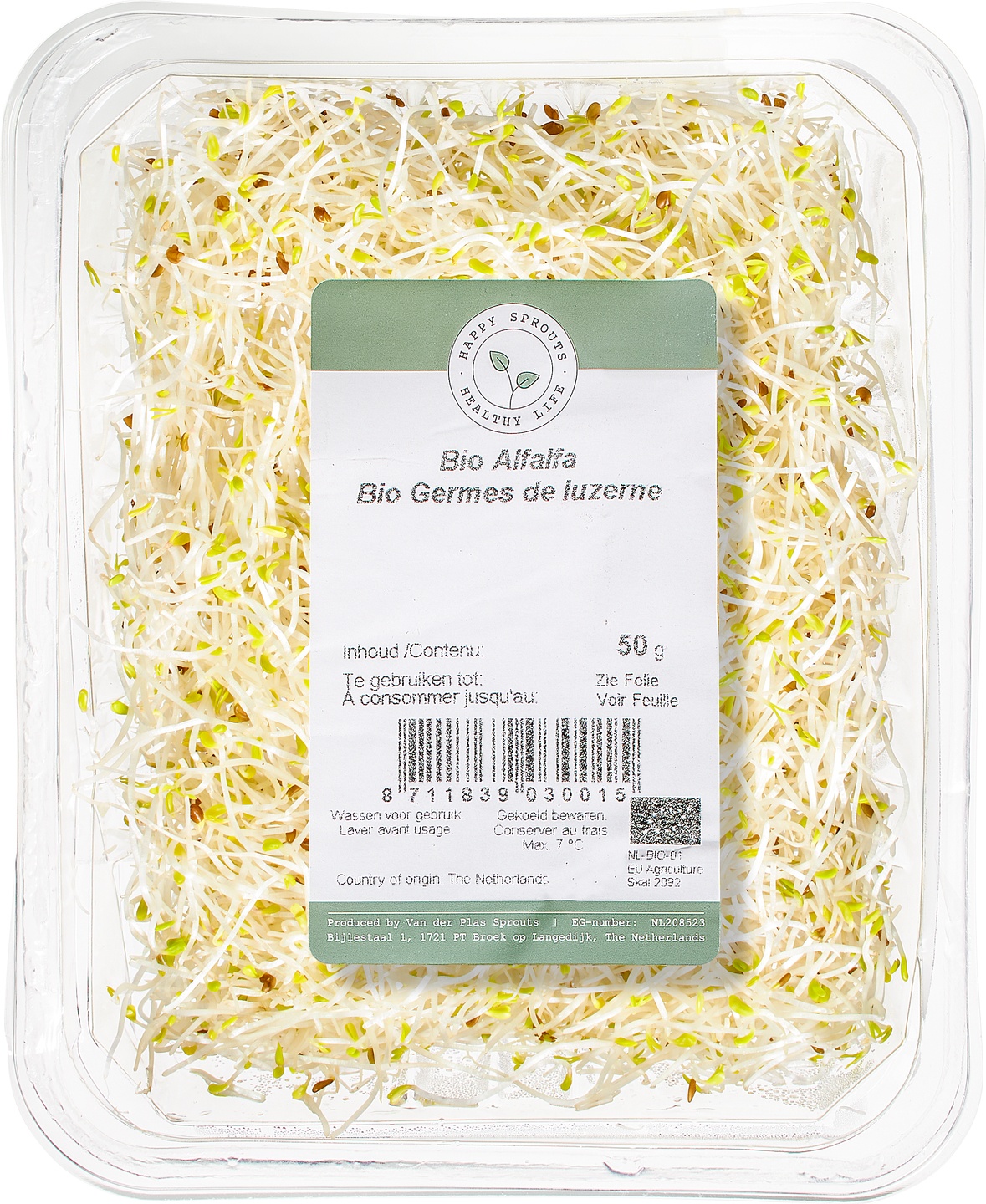 ONBEKEND \ MERKLOOS KIEM ALFALFA 50 GRAM