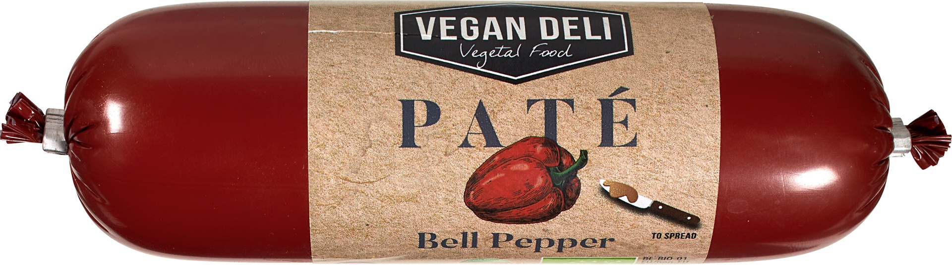 FIT FOOD VEGAN DELI Vegan paté paprika