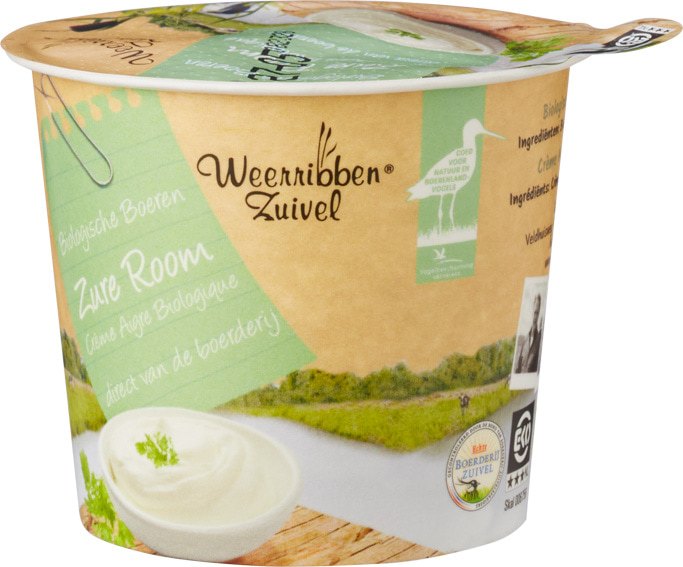 WEERRIBBEN ZUIVEL ZURE ROOM 10% (10) 125 GRAM