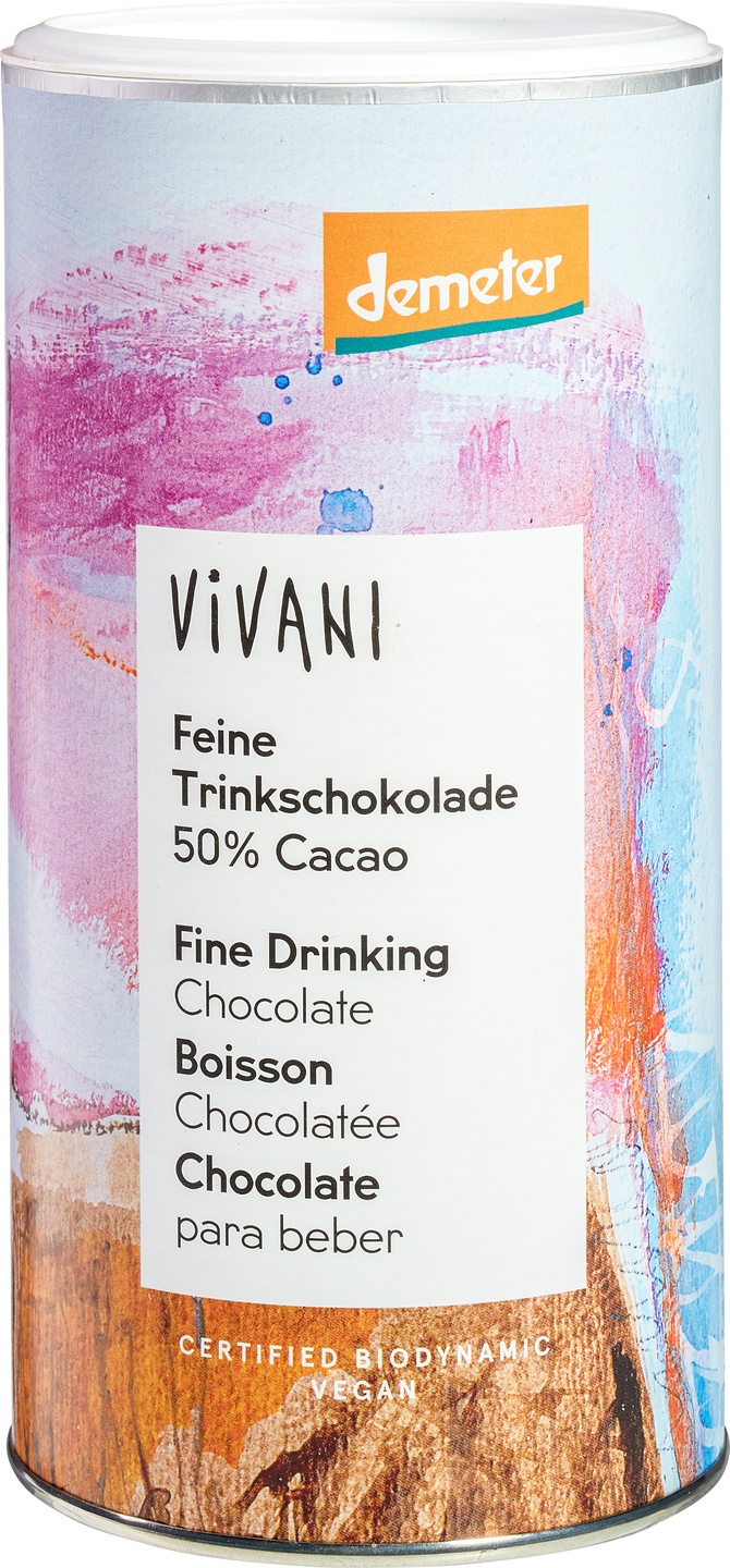 VIVANI HOT CHOCOLATE PUUR 50% 300 GRAM