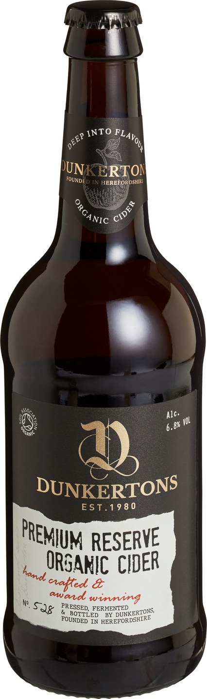 DUNKERTONS CIDER CIDER PREMIUM RESERVE (12) 50 CL