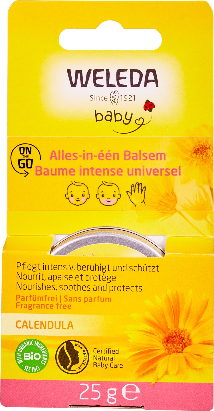 WELEDA BALSEM CALENDULA, ALLES IN EEN 25 GRAM