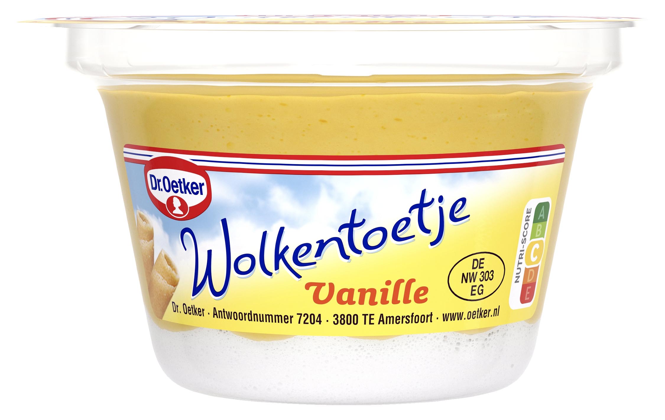 Dr. Oetker wolkentoetje vanille
