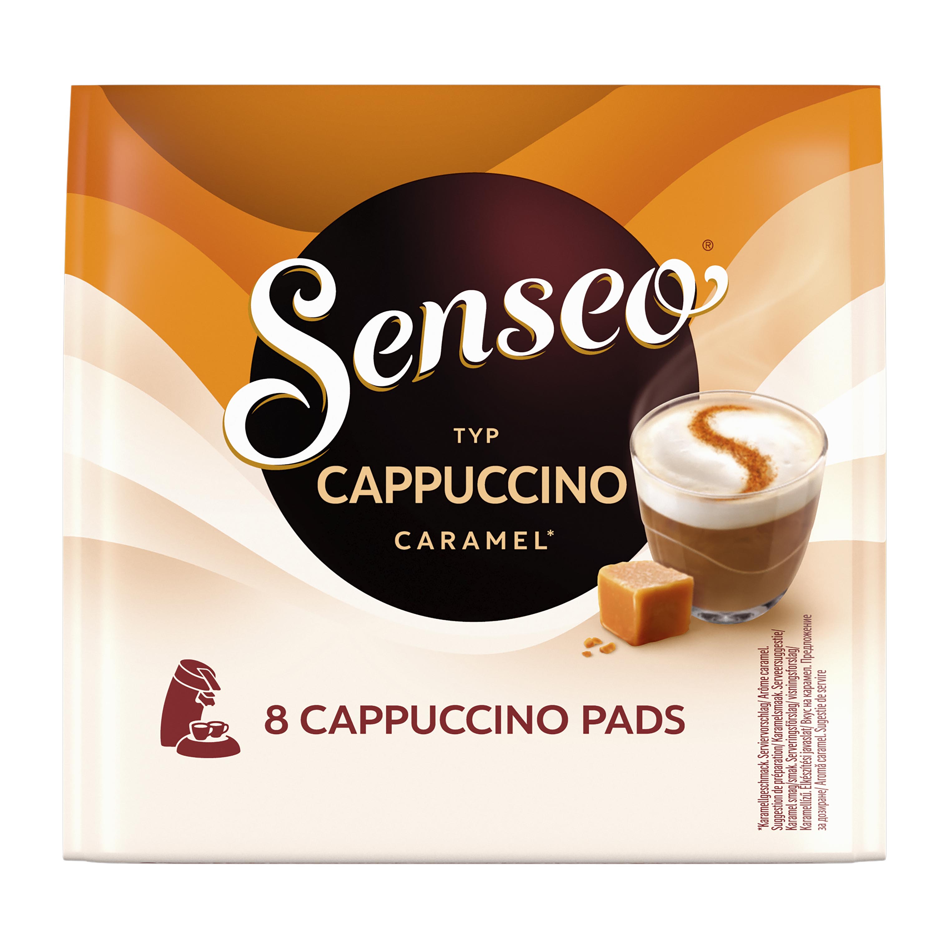Senseo Cappuccino Caramel 8 pads