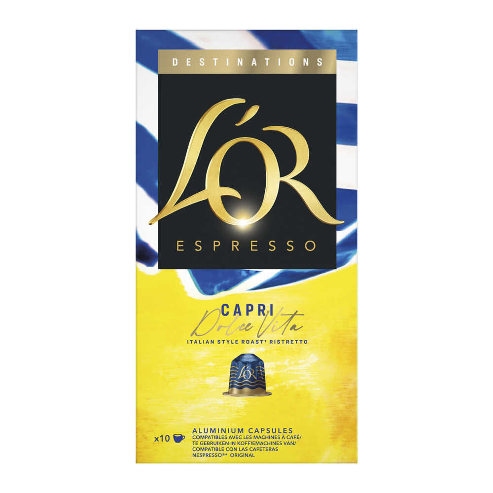 L'or Espresso koffiecapsules Capri
