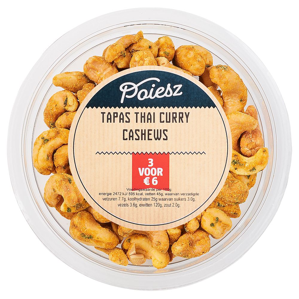 POIESZ Thai Curry cashews