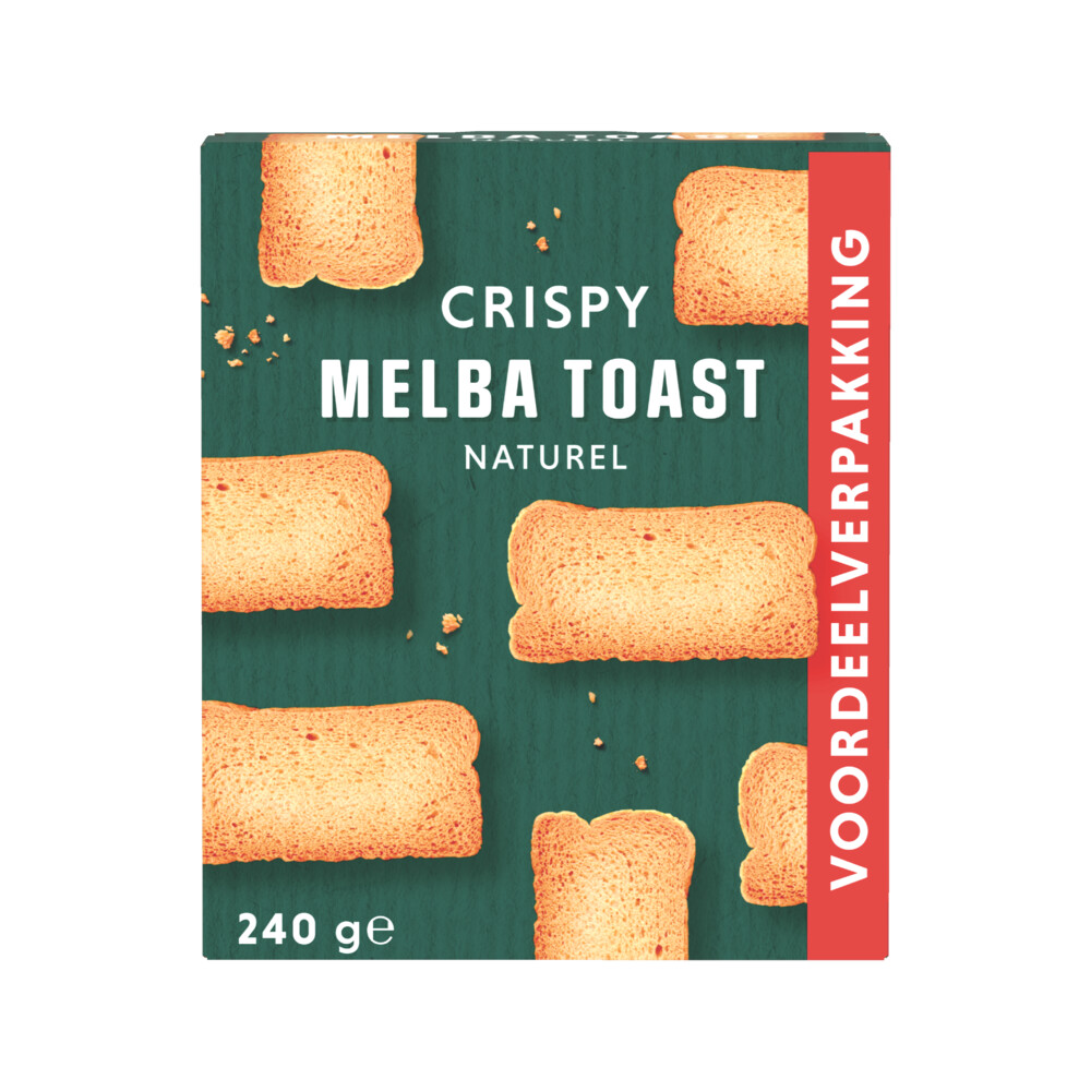 Crispy Melba Toast Naturel