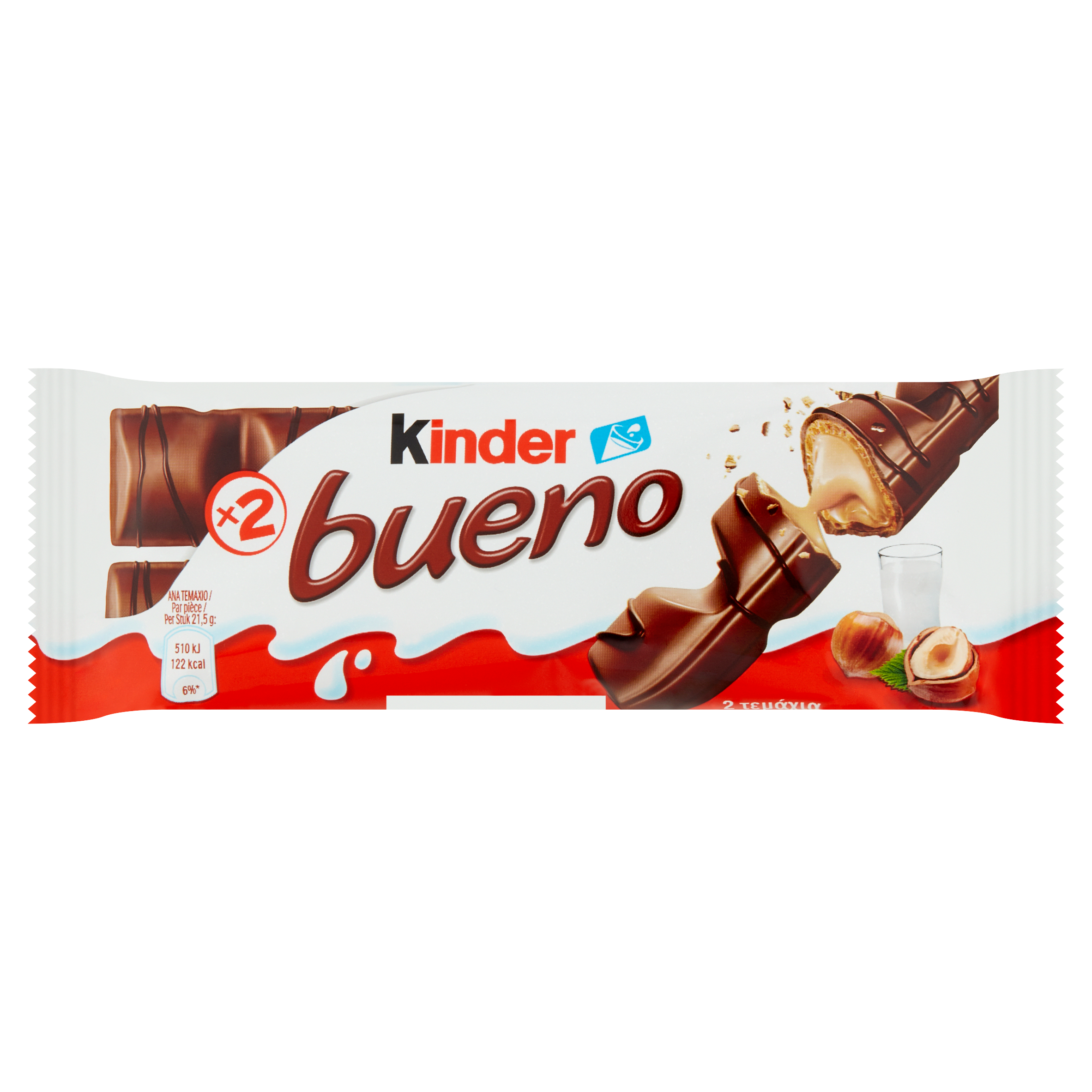 Ferrero Kinder Bueno Melk en Hazelnoten