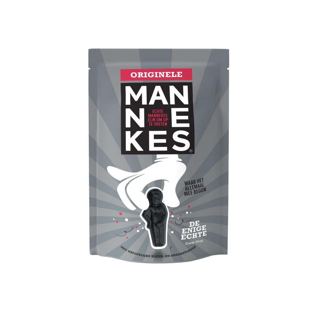 Matthijs Echte Mannekes zachte zoete drop