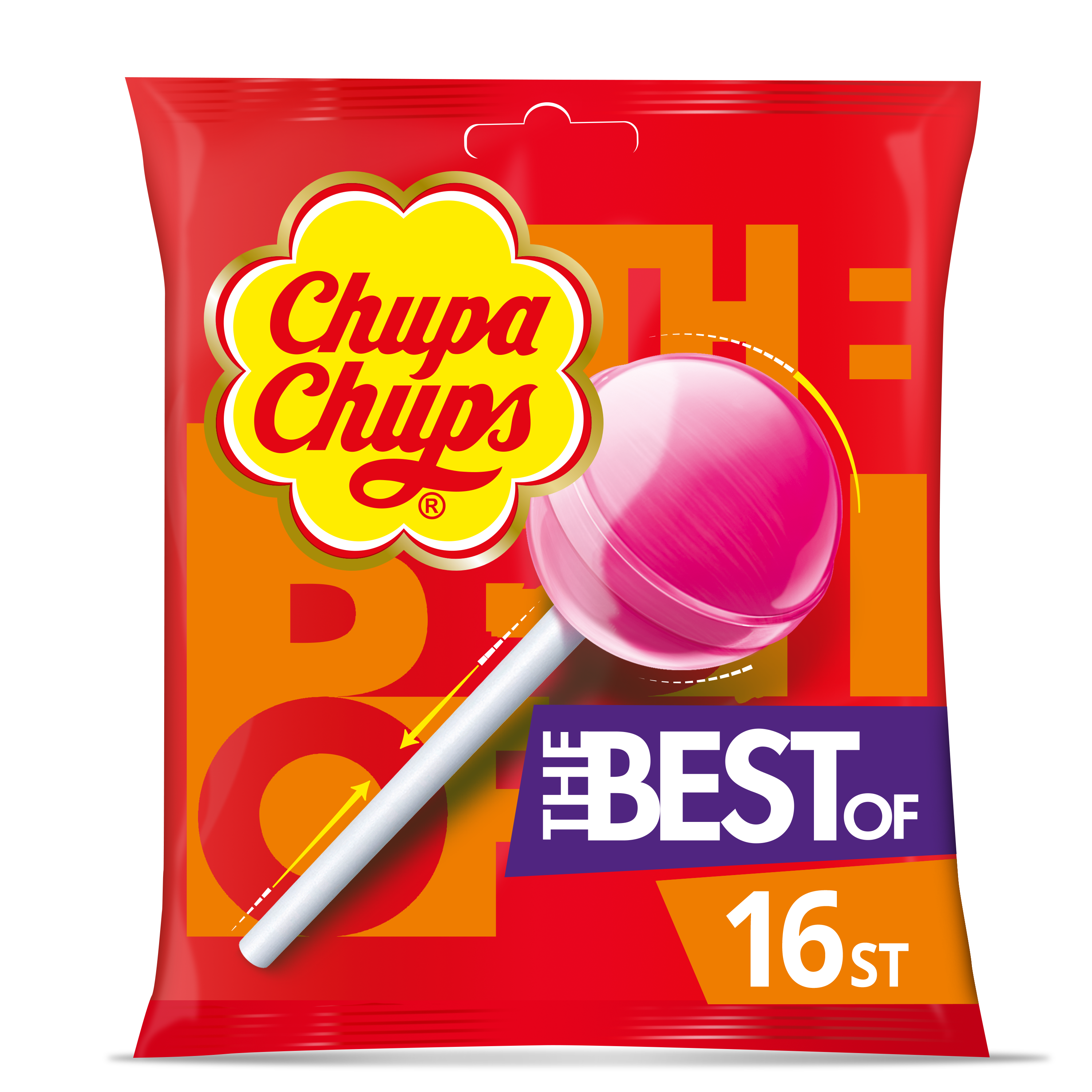 Chupa Chups The Best of 16 Lollipops