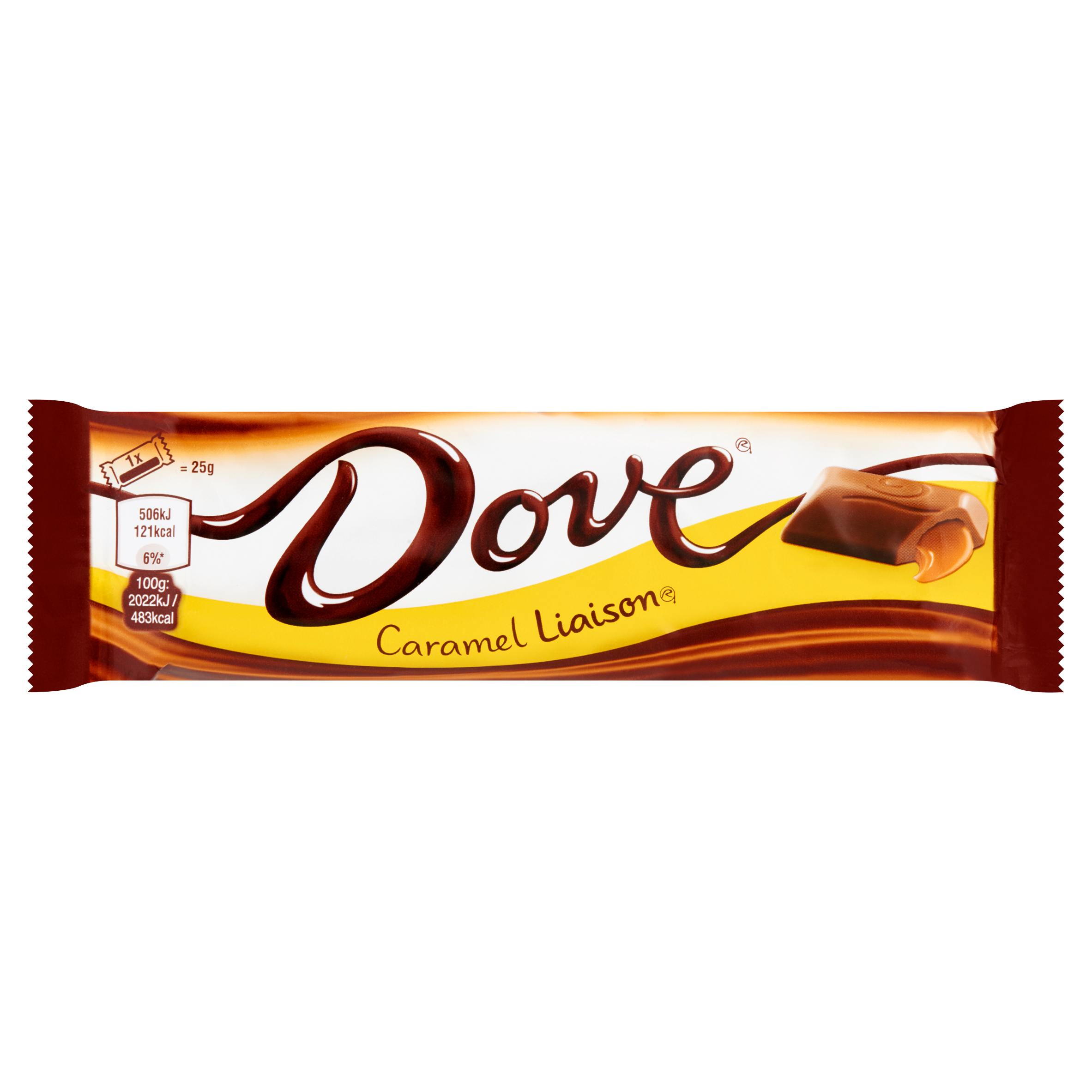Dove single caramel
