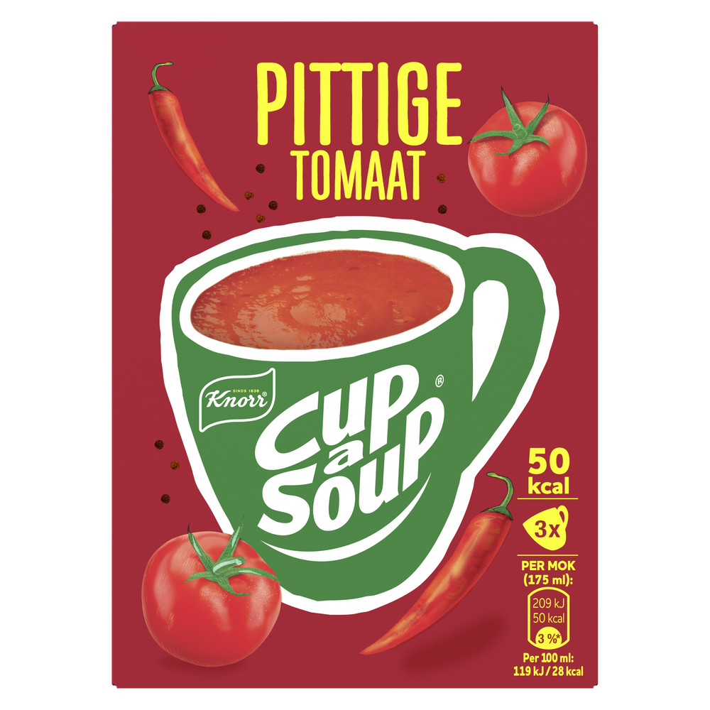 Knorr Cup-a-Soup Pittige Tomaat