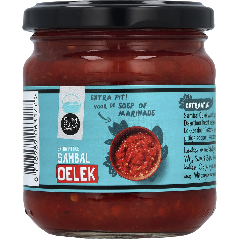 Sum & Sam Sambal Oelek Extra Pittige