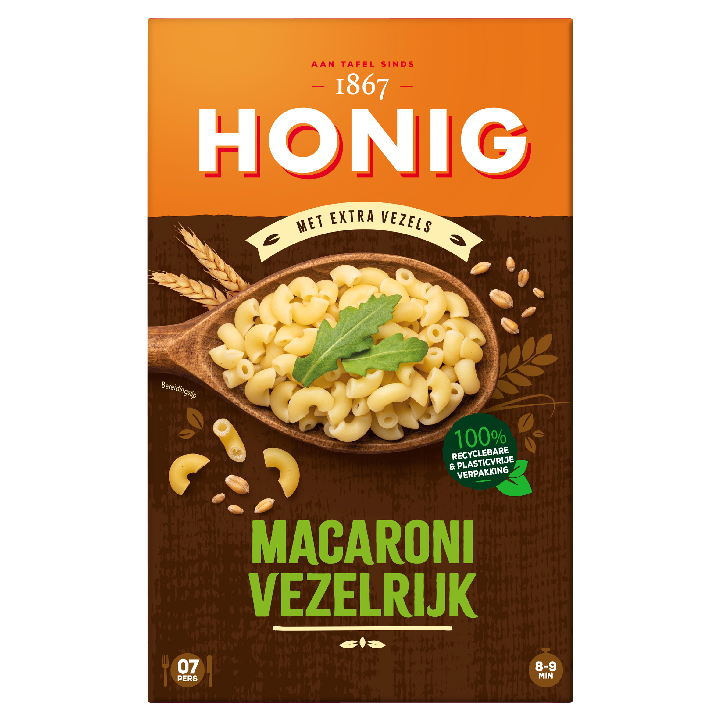 Honig Macaroni Vezelrijk