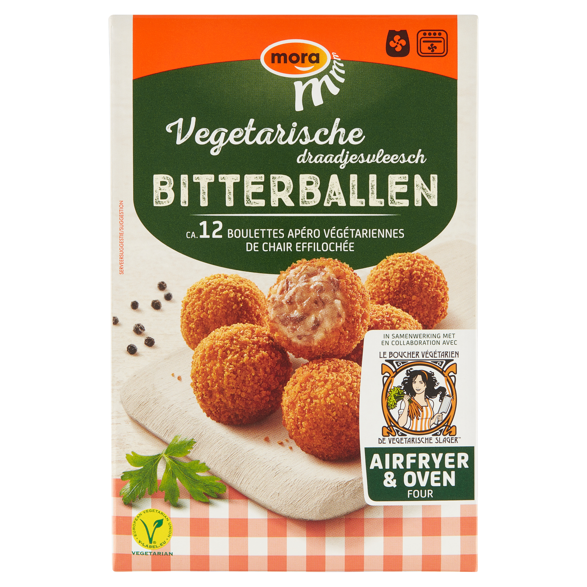 Mora Vegetarische Draadjesvleesch Bitterballen