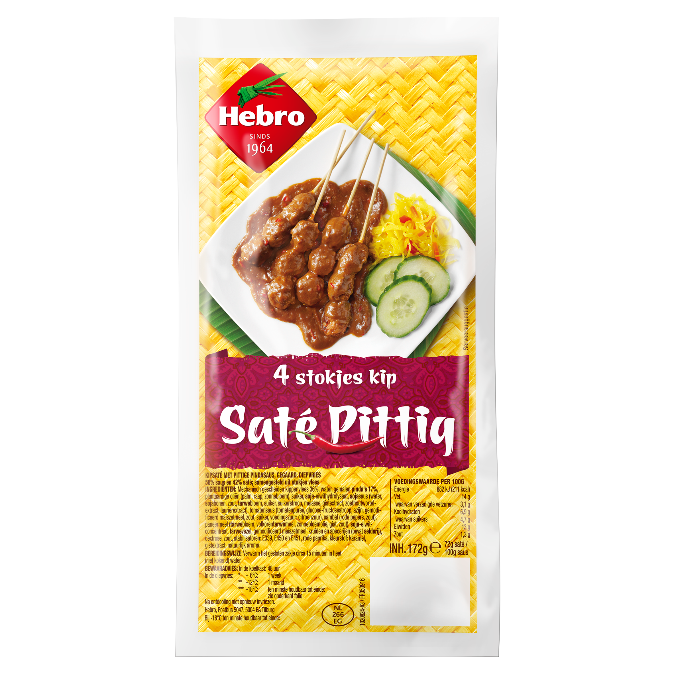 Hebro Kipsate Pittig 4 Stokjes