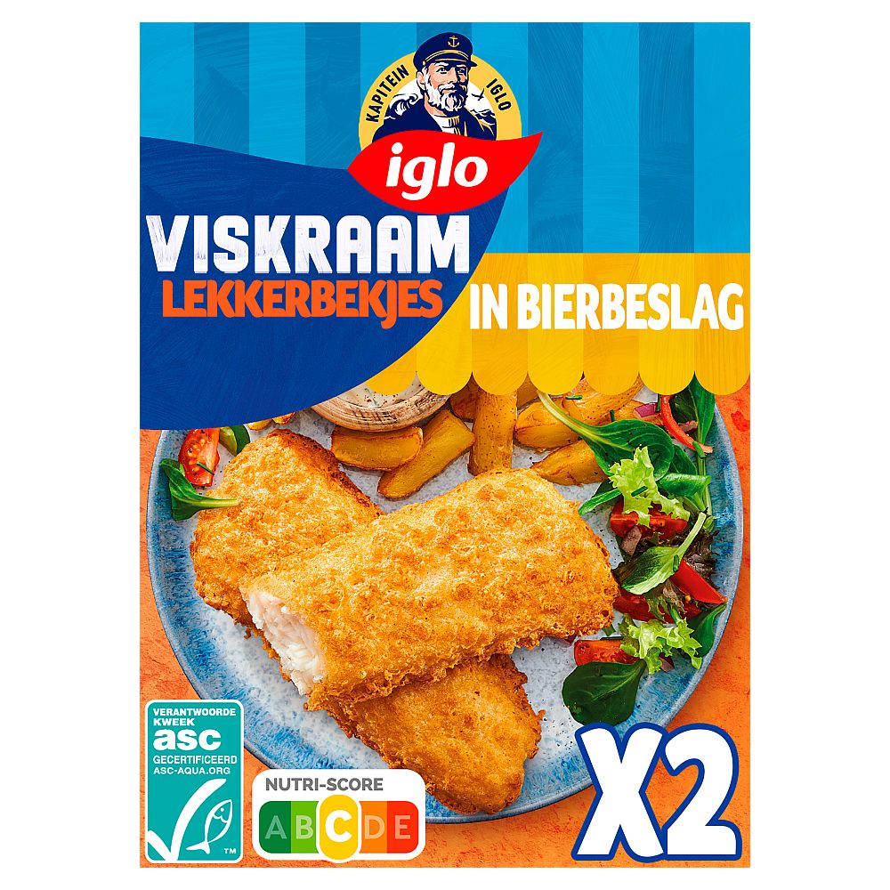 Iglo Viskraam Lekkerbekjes in bierbeslag