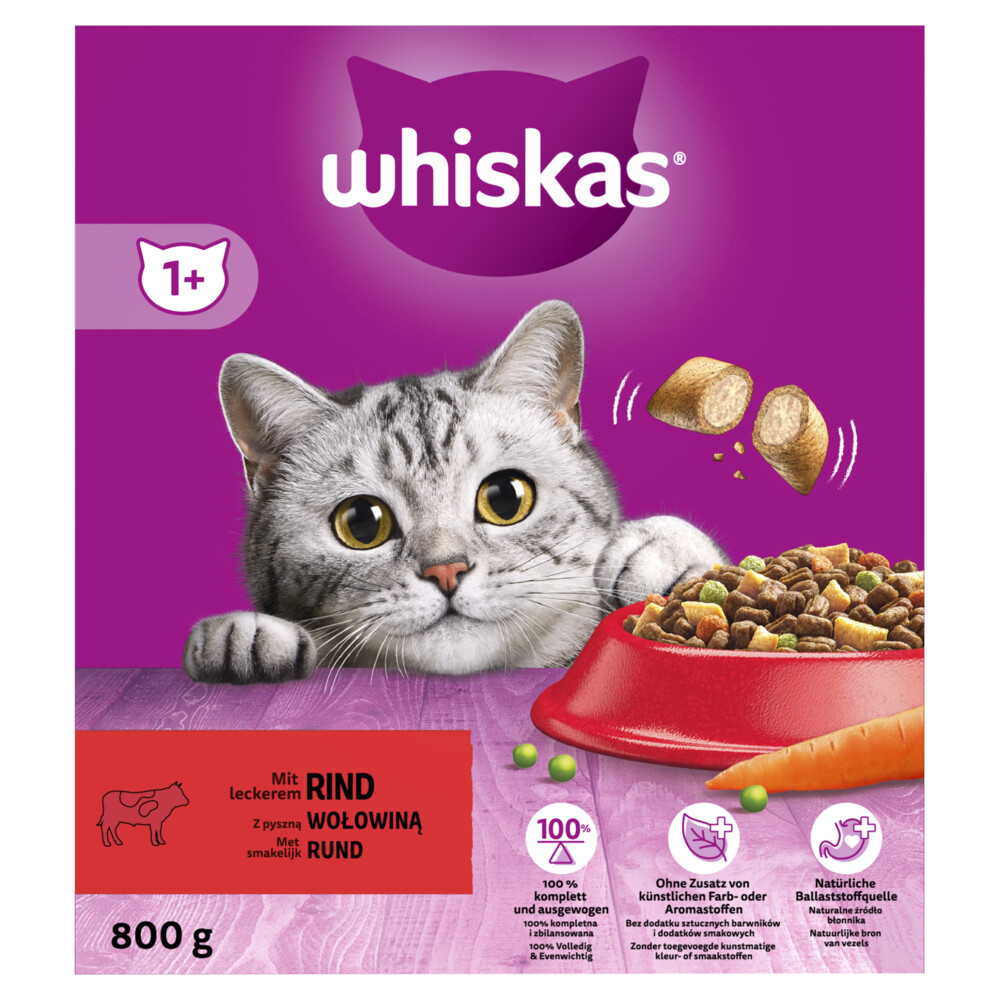 Whiskas Droogvoer Volwassen