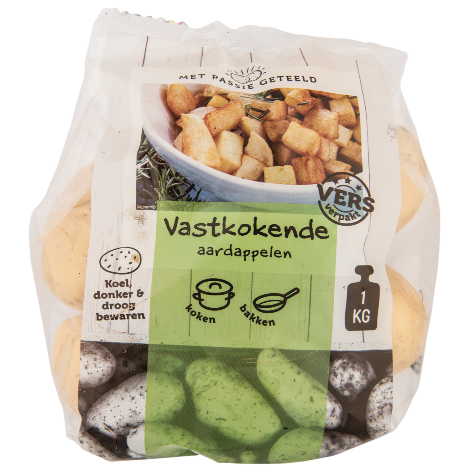 Met passie geteeld Aardappelen vastkokend