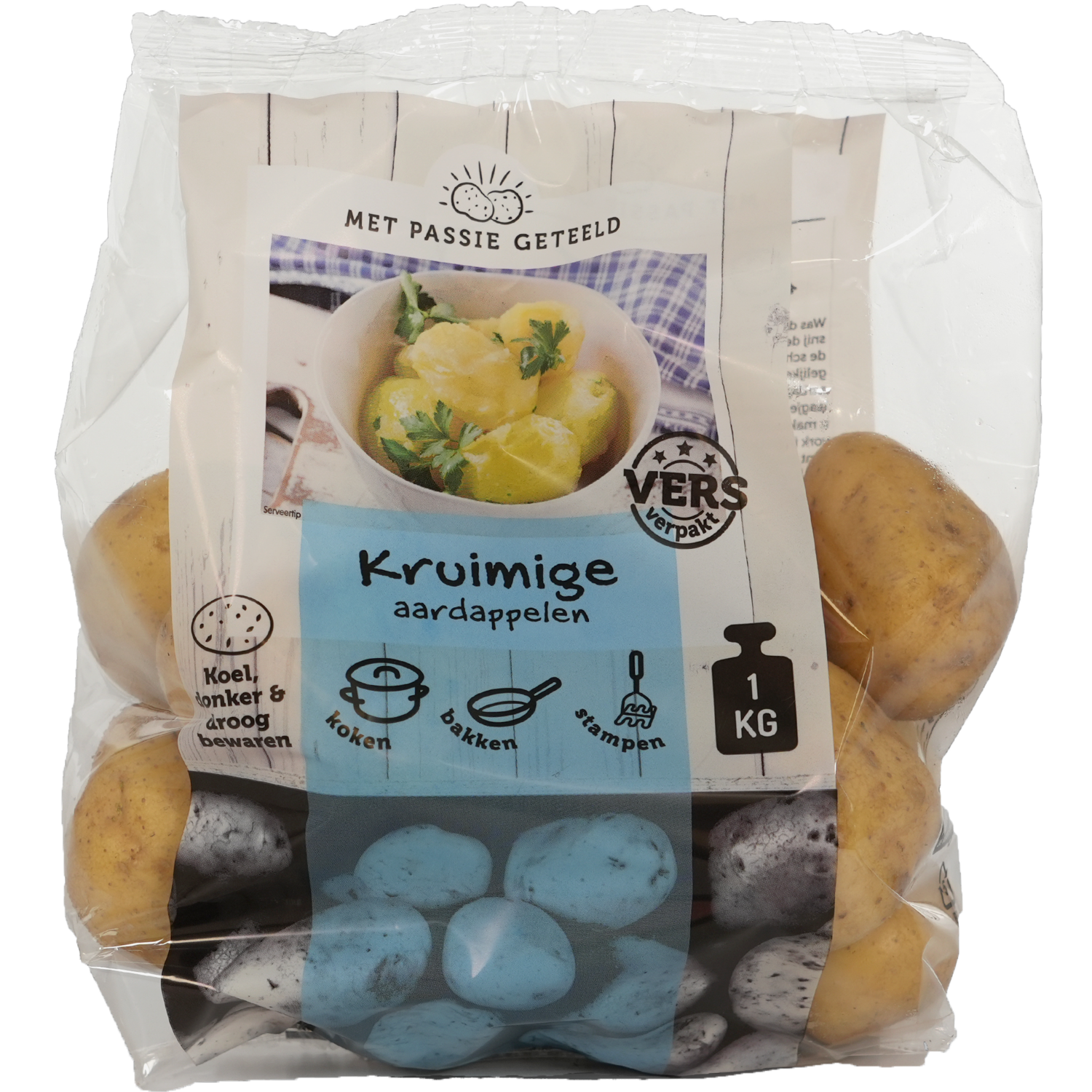 Met passie geteeld Aardappelen kruimig