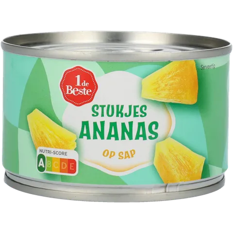 1 de Beste Ananasstukjes op sap