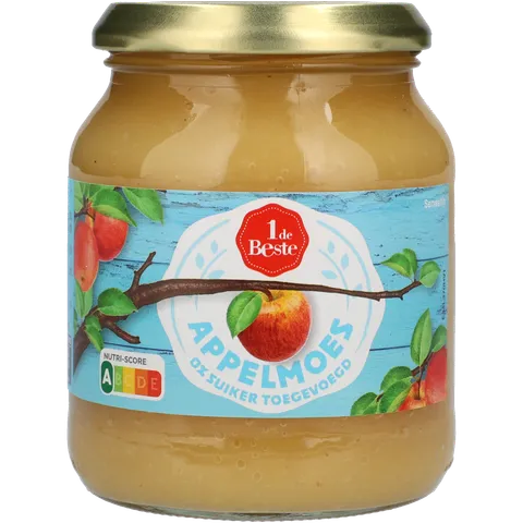 1 de Beste Appelmoes 0% toegevoegde suiker