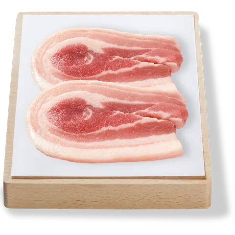 Vleeschmeesters Speklap naturel 2 st.