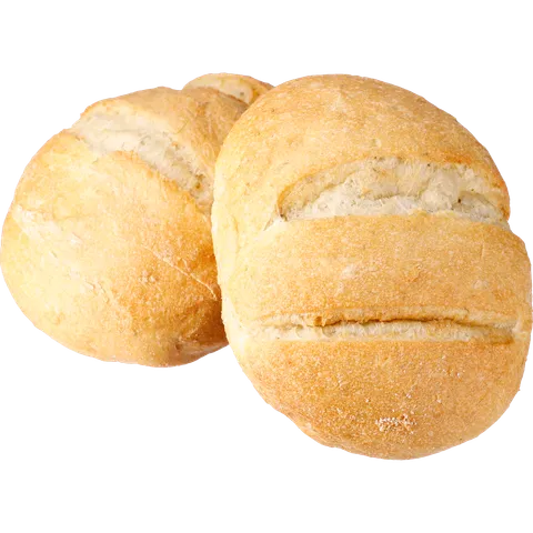 Italiaanse bol wit tarwebroodje met oregano