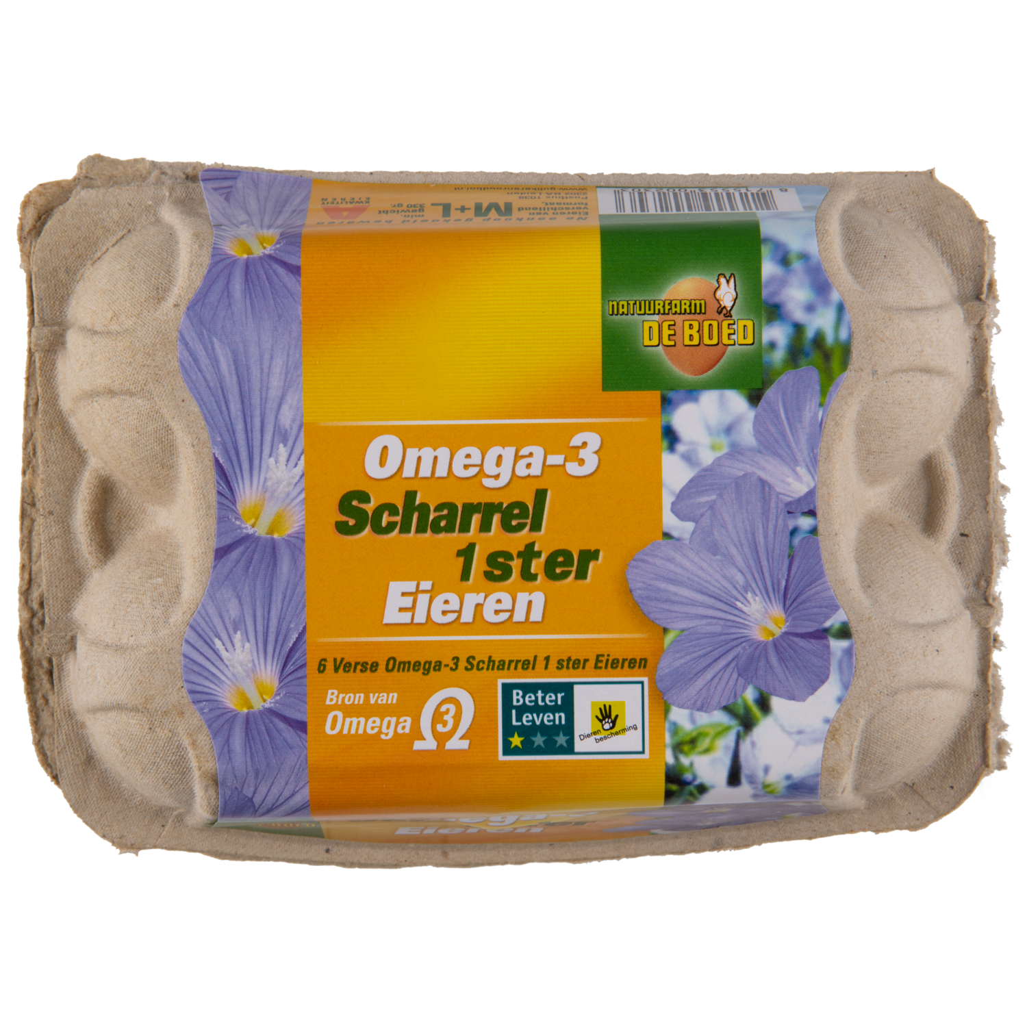 Natuurfarm Omega 3 scharreleieren M/L