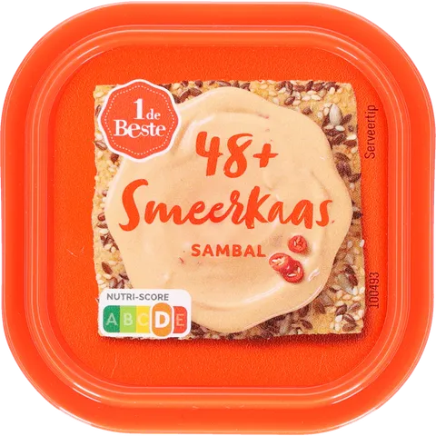 1 de Beste Smeerkaas sambal 48+