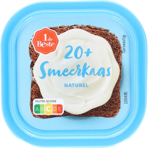 1 de Beste Smeerkaas naturel  20+