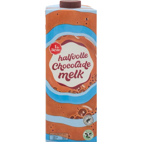 1 de Beste Chocolademelk halfvol
