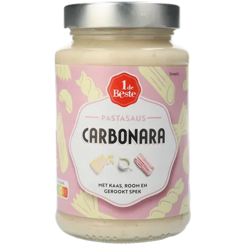 1 de Beste Pastasaus carbonara