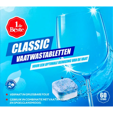 1 de Beste Vaatwastabletten classic