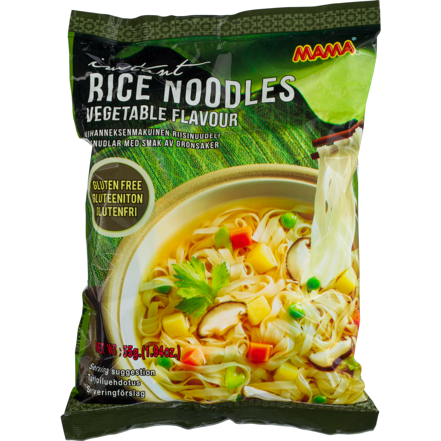 Mama Rice noodles groente