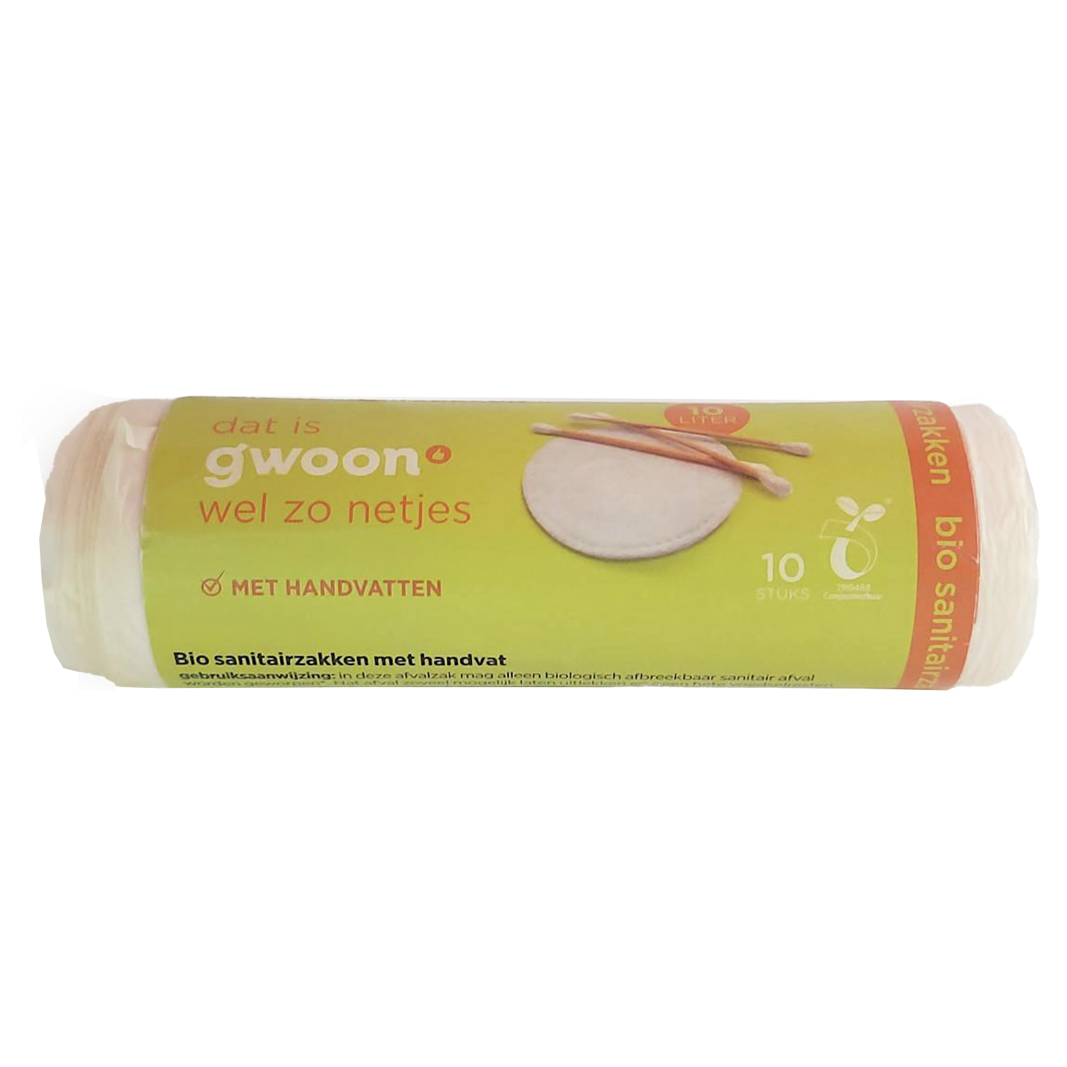 G'woon Bio pedaalemmerzakken met handvat