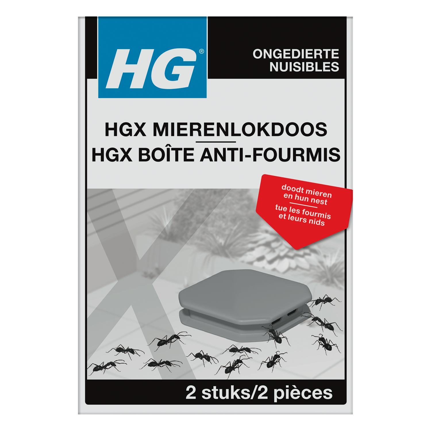 HG X mierenlokdoos binnen