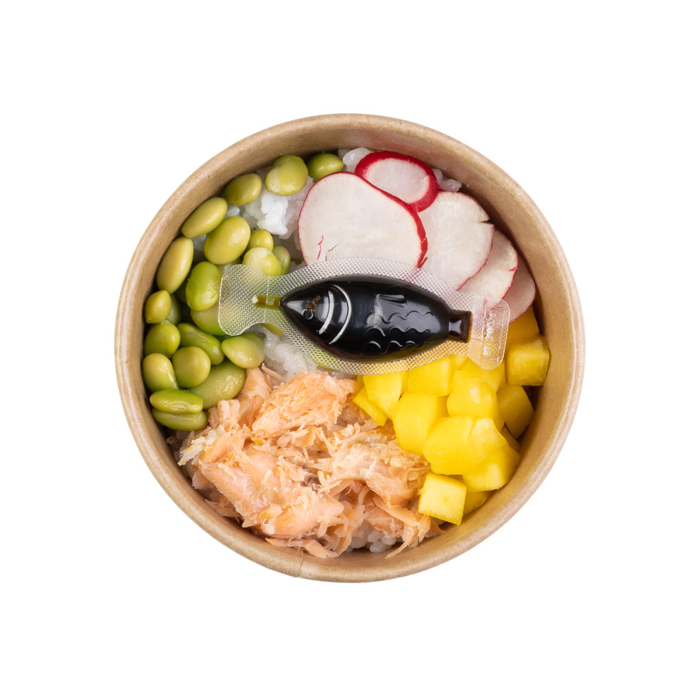 Healthy Hand Poke bowl zalm