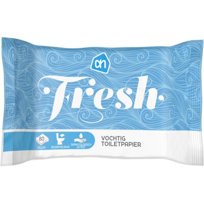 AH Vochtig toiletpapier fresh