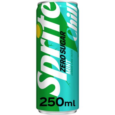 Sprite Chill lemon mint zero sugar