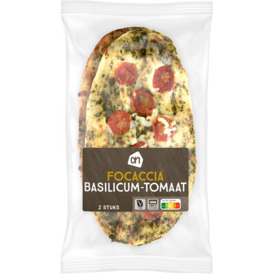 AH Focaccia basilicum tomaat