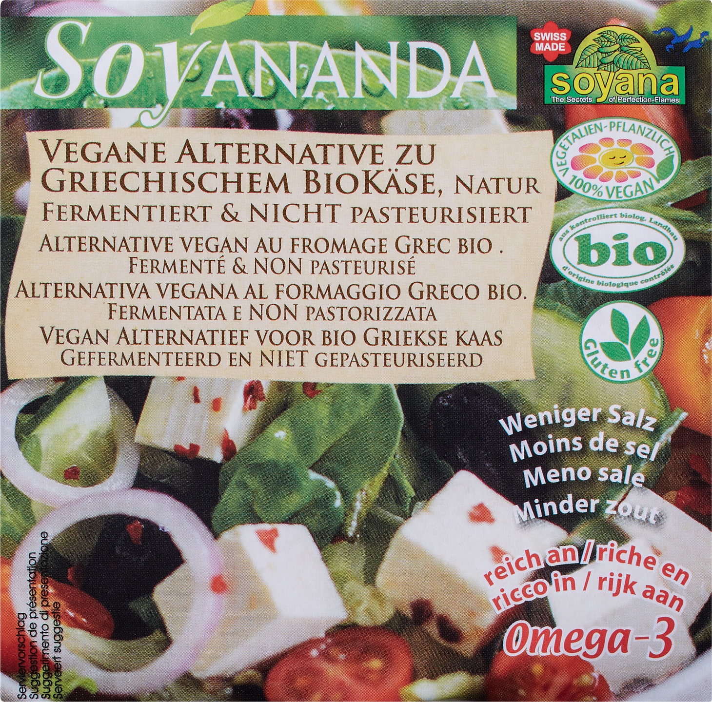 SOYANA GRIEKSE KAAS VEGAN (6) 200 GRAM