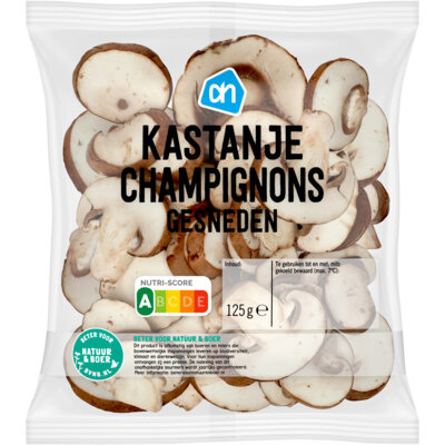 AH Gesneden kastanjechampignons