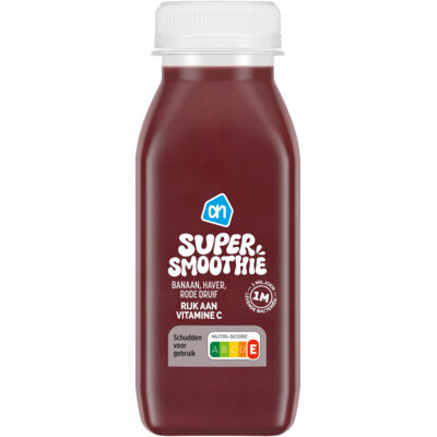 AH Super smoothie banaan haver rode druif