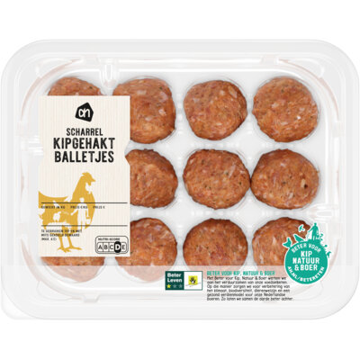 AH Scharrel kipgehaktballetjes