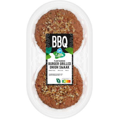 AH Terra Plantaardige burger grilled onion smaak