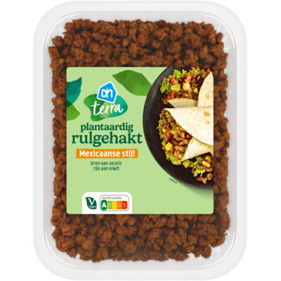 AH Terra Plantaardig rulgehakt Mexicaans