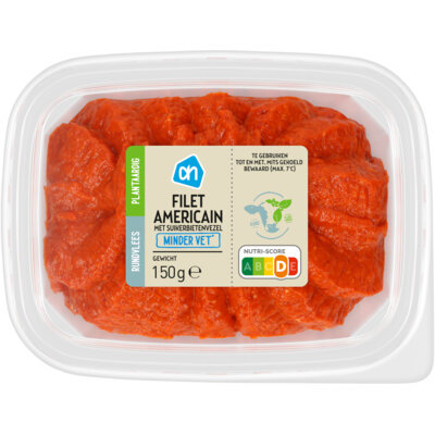 AH Filet americain minder vet