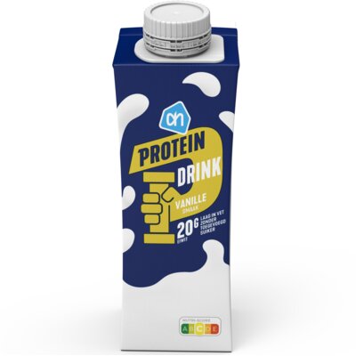 AH Proteïne drink vanille smaak